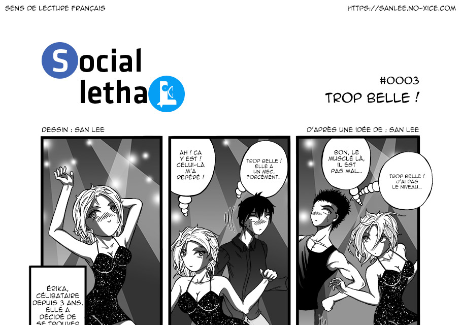 Social lethaL #0003 FR top San Lee Manga mangaka