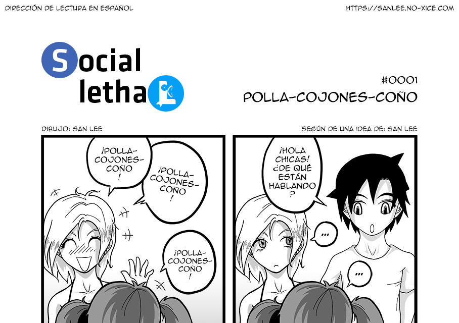 Social lethaL #0001 ES top San Lee Manga mangaka