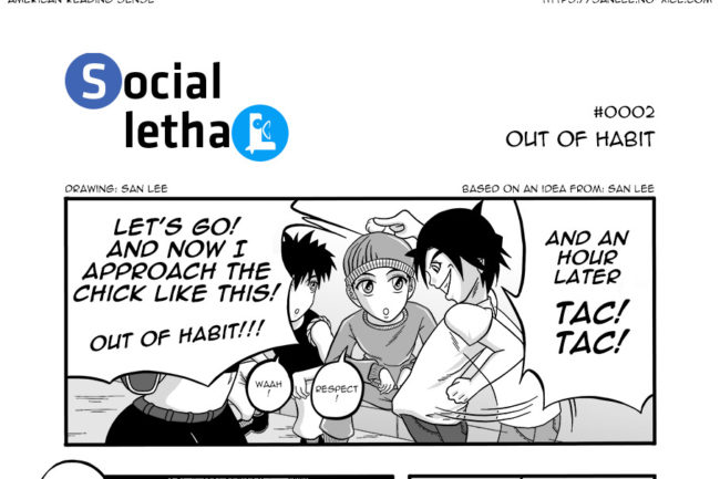 Social lethaL #0002 US San Lee manga top