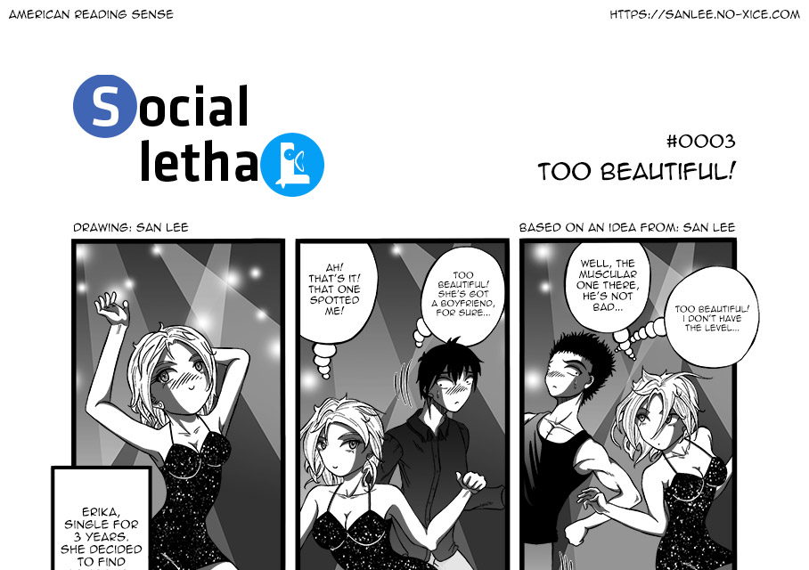 Social lethaL #0003 US top San Lee Manga mangaka