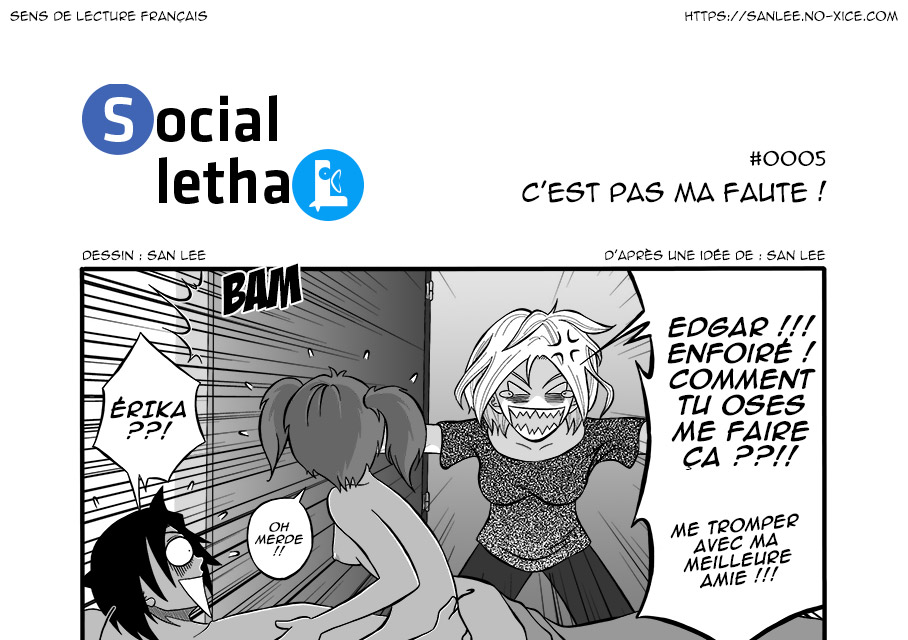 Social lethaL #0005 FR top San Lee Manga mangaka