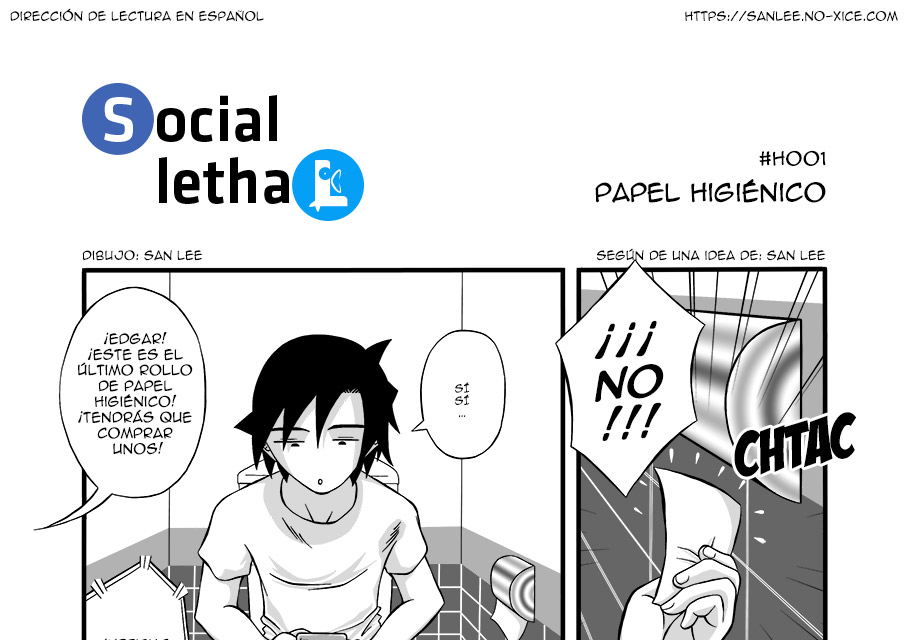 Social lethaL #h001 ES top San Lee Manga mangaka